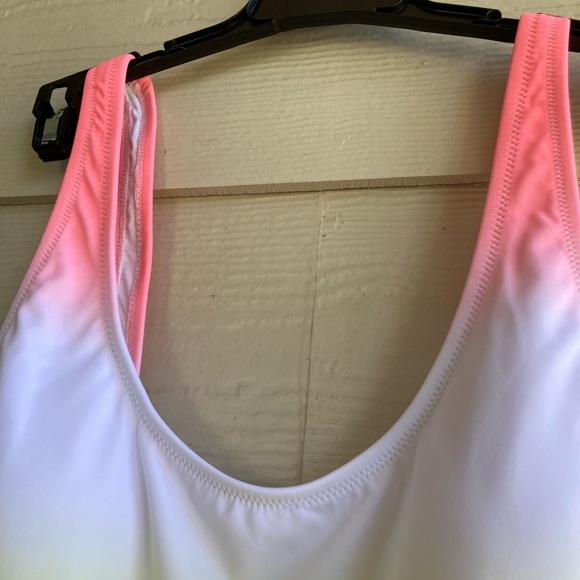 Love & Sports Tank Swimsuit Scooped back Classic One Piece - Picture 5 of 9
